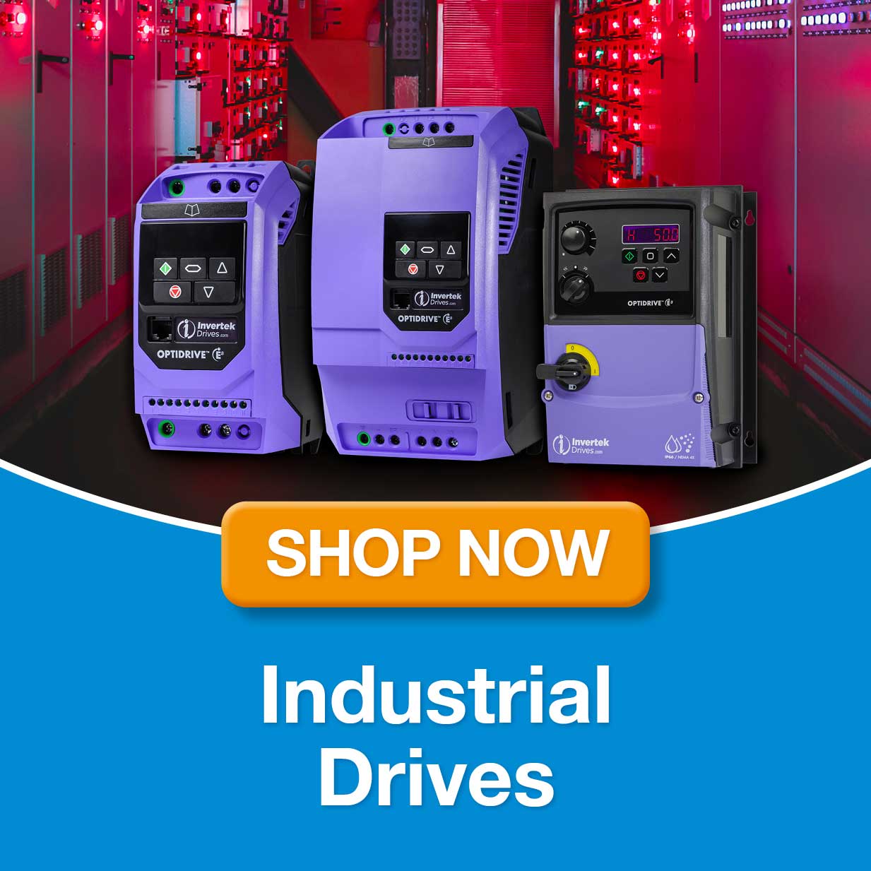 Shop our range of Industrial Variable Speed Drives